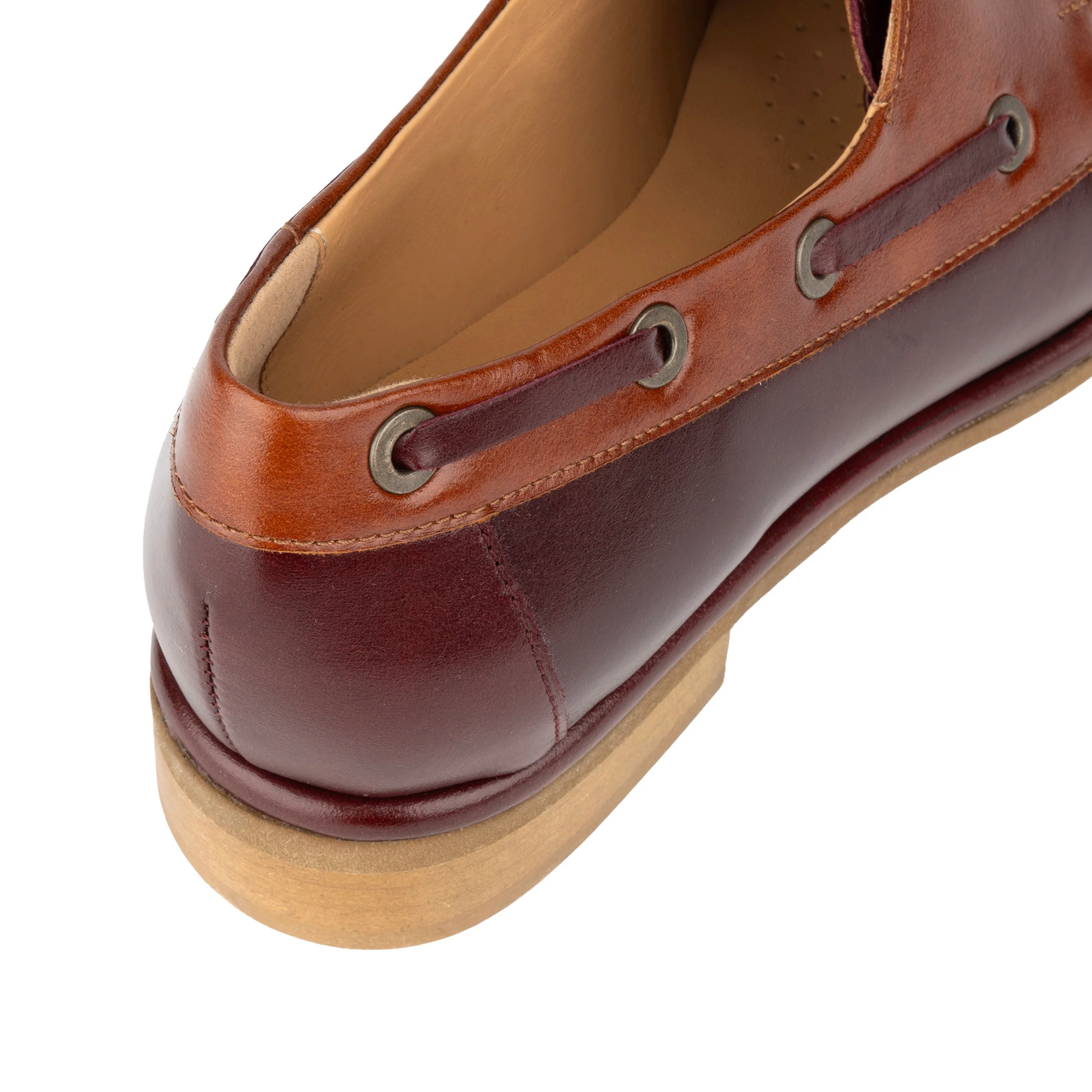 Boatie - Brown Mix - Women's leather boat shoe - Image 8