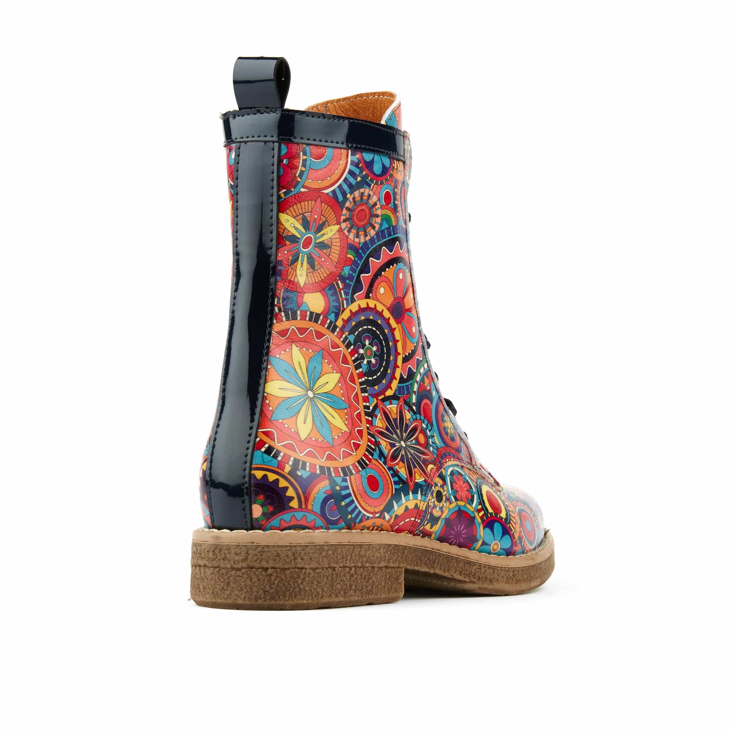 Traveller - Signature - Women's higher shaft leather boot with laces and zip - Image 5